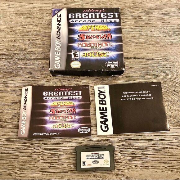 Nintendo Other - Game Boy Advance Midway's Greatest Arcade Hits (Nintendo, 2007) Complete W/ Box